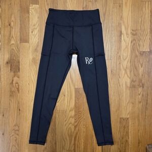 The Farmers Market Women's Tennis Global Ball Pocket Mid Rise‎ Legging Black S